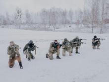 21 - Young students of Kyiv Polytechnic University take part in a military training- many of them for the - 851b8b22-d9bc-4e8c-90c6-692fd5b0db58