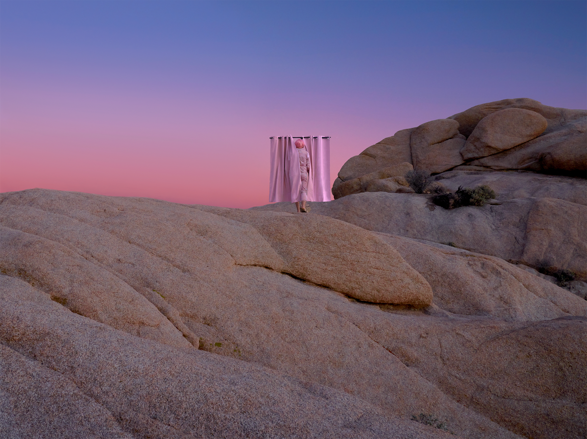 Margeaux Walter, Backstage, 2022, digital c print mounted to Dibond