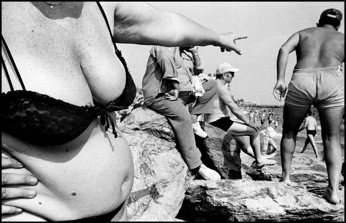 Coney Island, New York City, USA. 1982 © Bruce Gilden