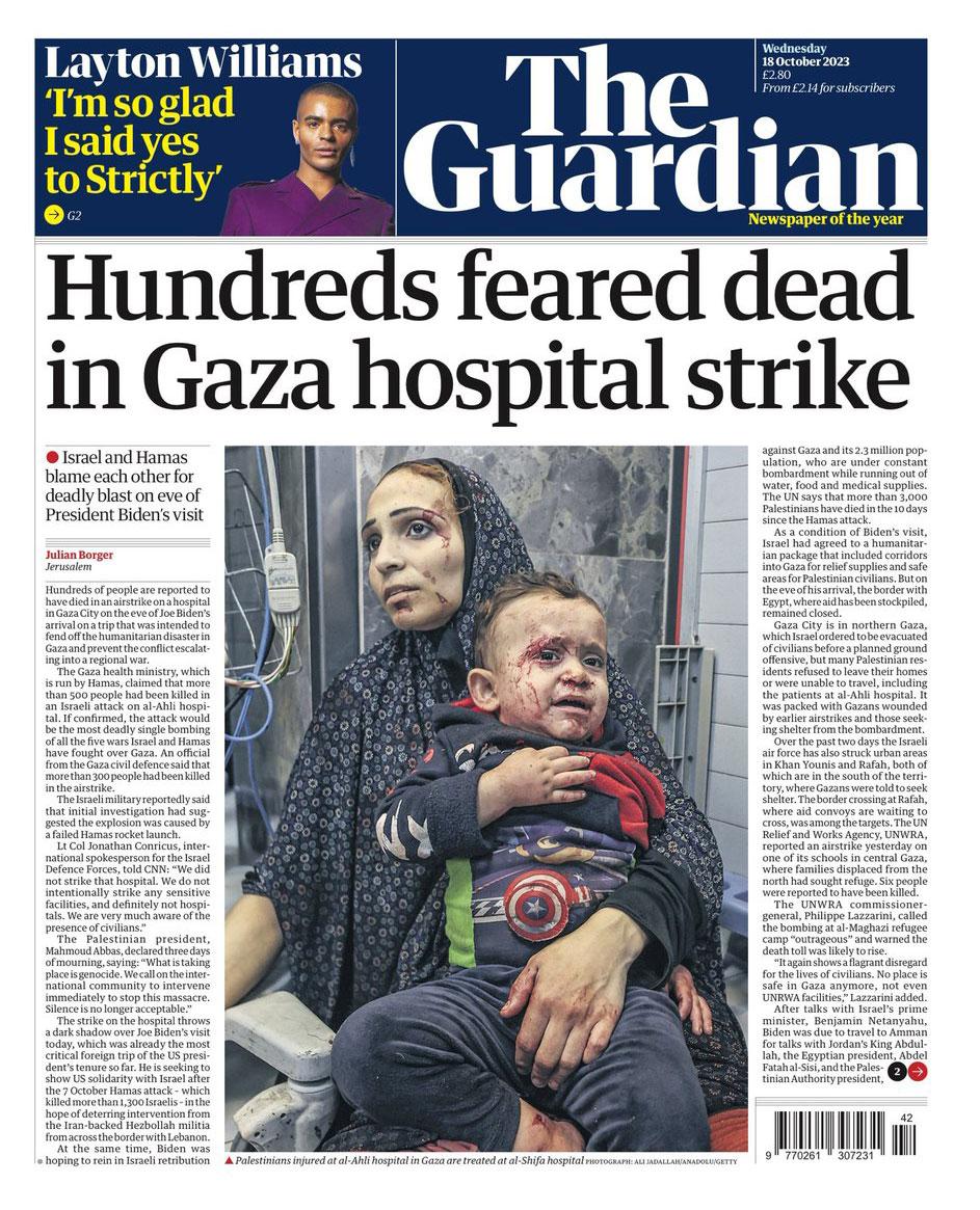 Guardian front page, Tuesday 10 August 2021