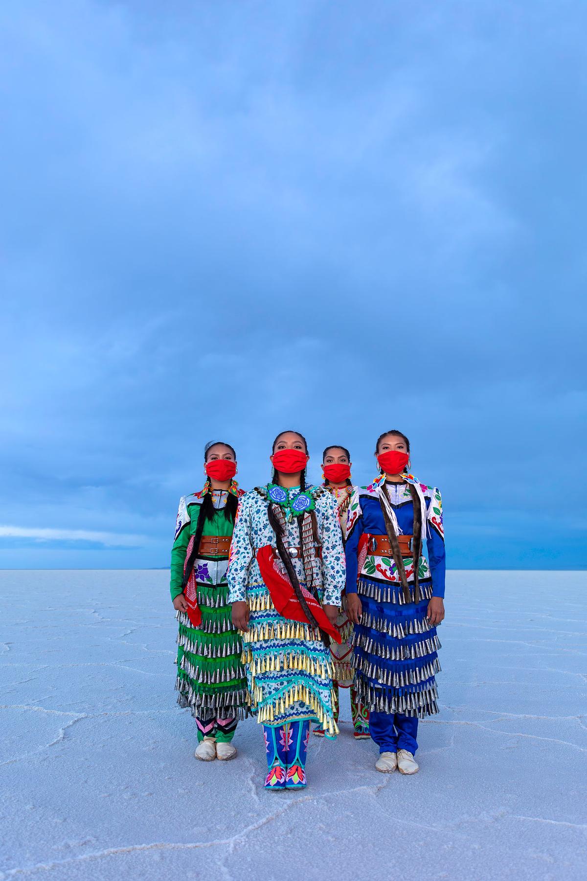 Remember our Sisters, MMIW, Bonneville Salt Flats, UT, Goshute and Timpanogos, 2020