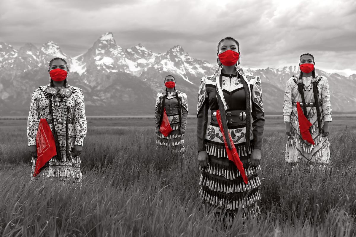 Strength In Unity, Tetons National Park, The native land of the Shoshone, Bannock, Gros Ventre, and Nez Perce People, 2021