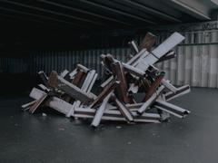 20 - Gathered tank barriers in the northwestern city center of Kyiv- always ready for a necessary interve - 620ac5e0-9ab8-4626-9581-40c25b2d4490